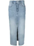 ISABEL MARANT Julicia denim midi skirt - Blue