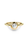 Pragnell 18kt yellow gold Skimming diamond ring