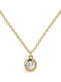 Pragnell 18kt yellow gold Skimming diamond necklace