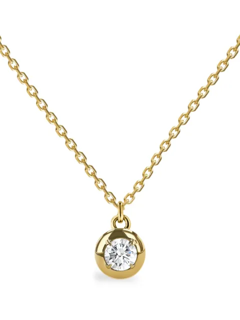 Pragnell 18kt yellow gold Skimming diamond necklace