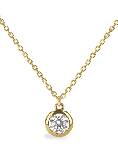 Pragnell 18kt yellow gold Skimming diamond necklace