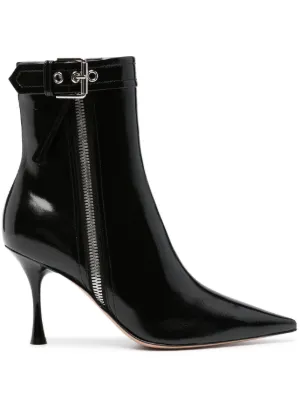 Jimmy Choo Ankle Boot Ryker Com Salto 70mm | Preto | FARFETCH BR