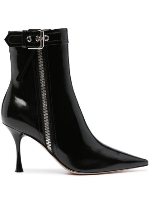 Gianvito Rossi 95mm leather ankle boots Women