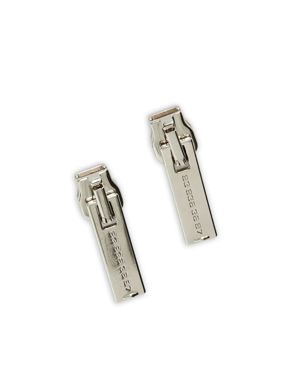 VTMNTS aretes con motivo de cierre | Hombre | Image 2