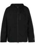 Snow Peak Windstopper hooded padded jacket - Black