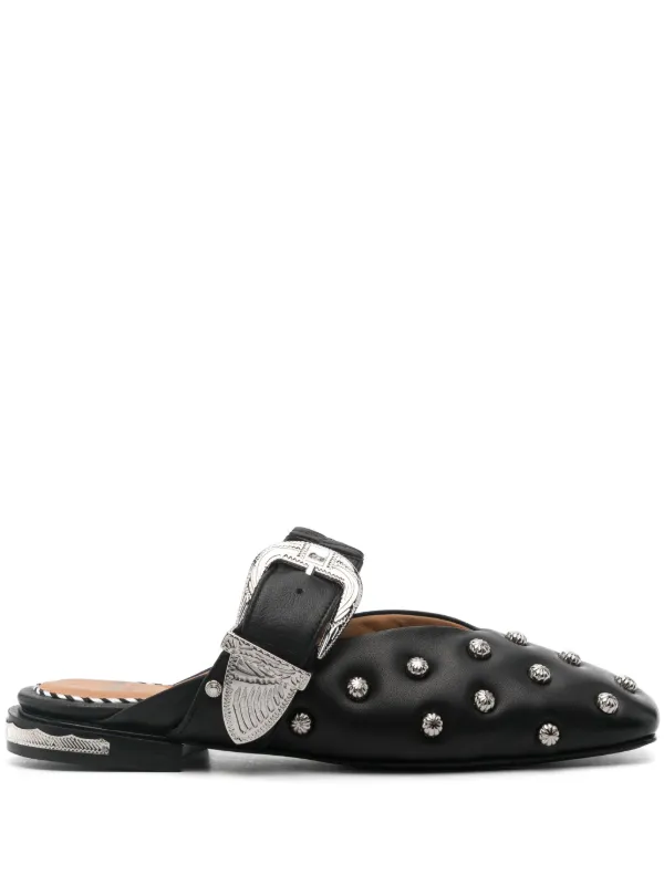 Studded mule slides on sale