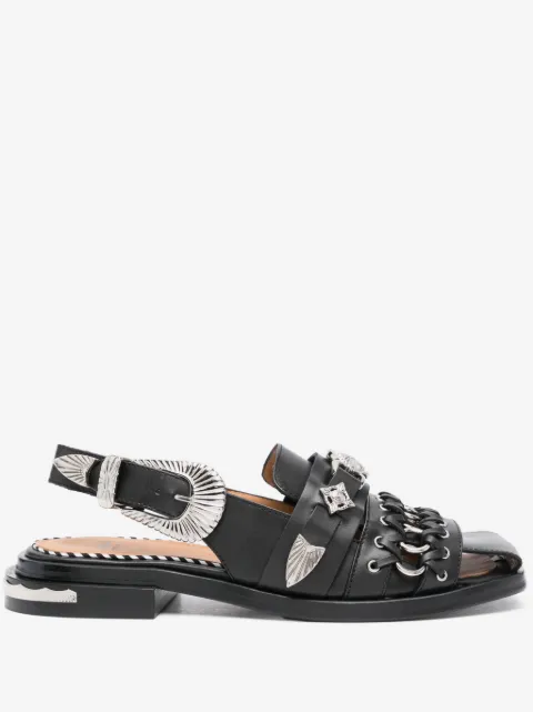 Toga Pulla embellished leather sandals