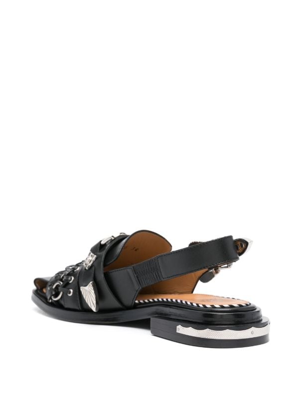 TOGA LEATHER SANDAL レザーサンダル - 靴