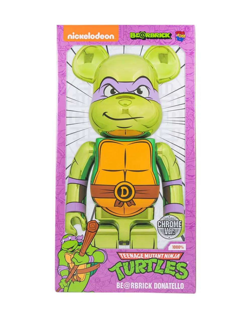 MEDICOM TOY x Teenage Mutant Ninja Turtles Donatello BE