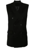 WARDROBE.NYC double-breasted gilet - Black