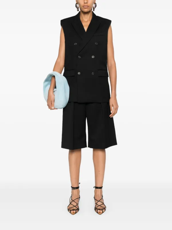 WARDROBE.NYC double-breasted Gilet | Black | FARFETCH