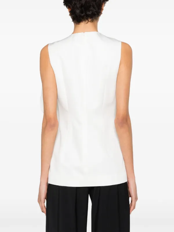 Ditte floral-appliqué blouse