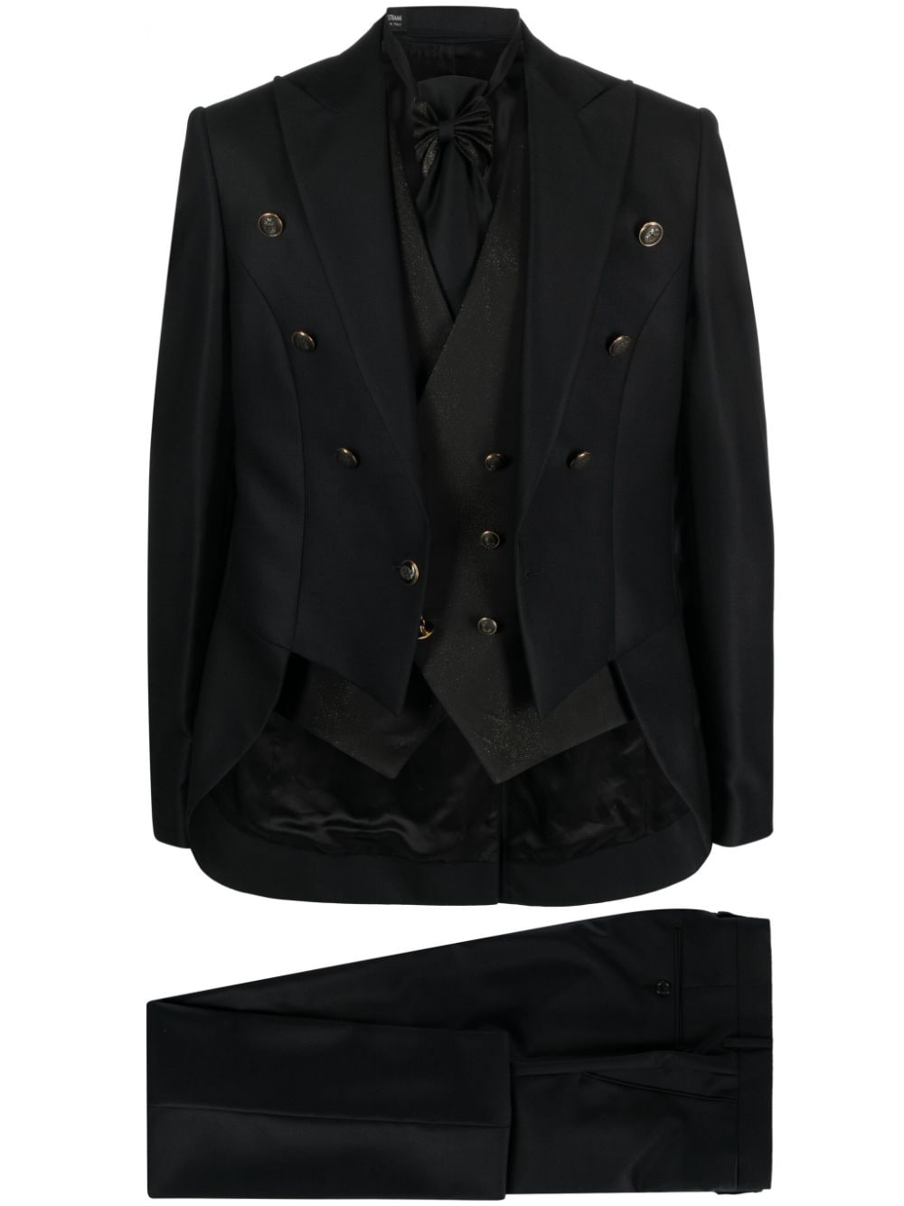 Reveres 1949 Single-breasted Wool Dinner Suit In Black