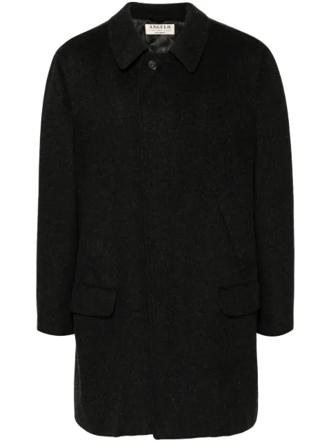 A.N.G.E.L.O. Vintage Cult 1990s cut-away collar multi-pocket coat