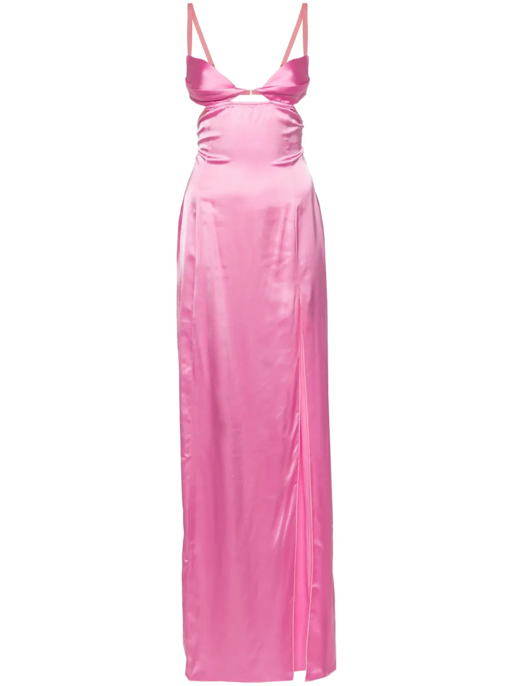NENSI DOJAKA DOUBLE PETAL MAXI DRESS