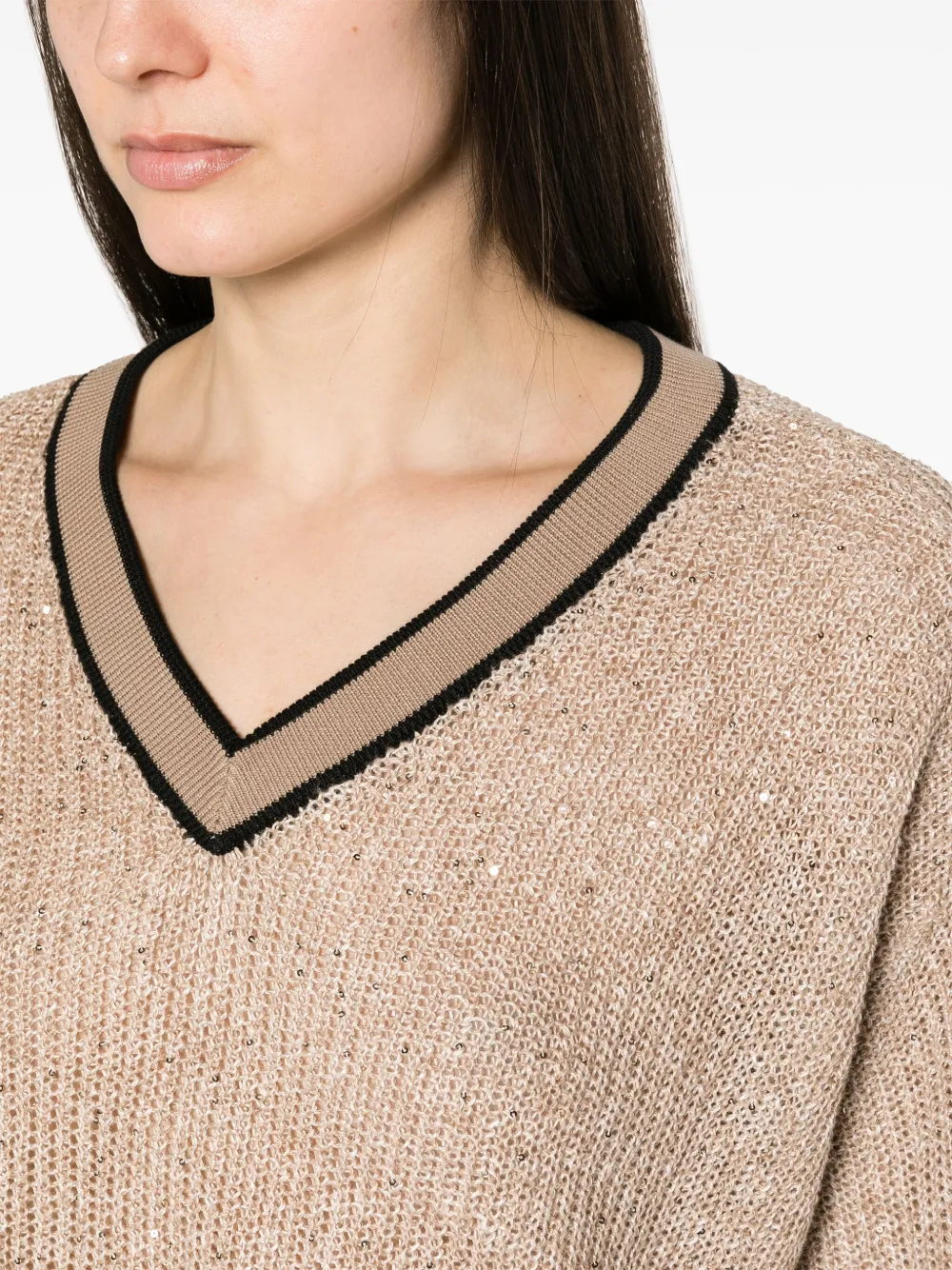 Kero様 BRUNELLO CUCINELLI スパンコール 半袖 ニット