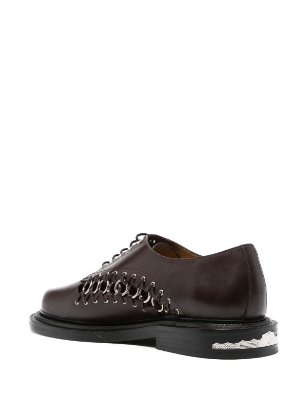 Toga Virilis ring-embellished Oxford Shoes - Farfetch