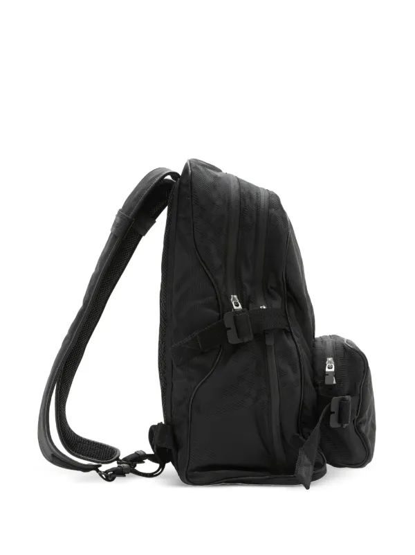 BURBERRY｜BACKPACKS (Checked Jacquard Backpack (8080840) MUSINSA | BURBERRY Check Jacquard Backpack - Black / 8080840