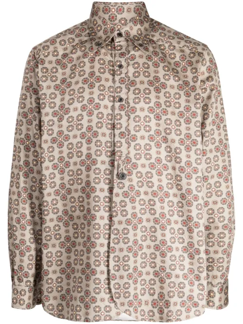 Chemise en coton à fleurs - Needles - Modalova