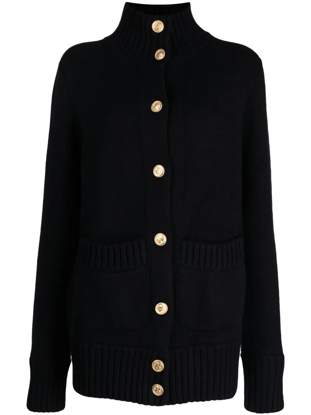 Barrie Vest van kasjmiermix Blauw