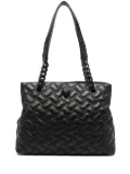 Kurt Geiger London Kensington Drench leather tote bag - Black