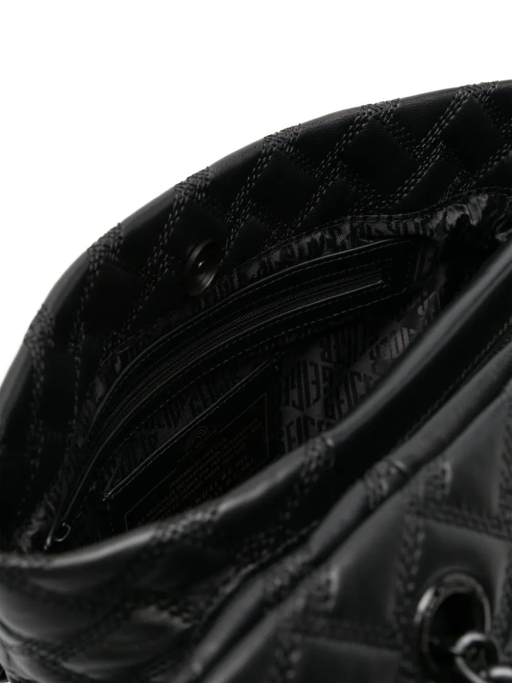 Kurt Geiger London Kensington Drench leren shopper Zwart