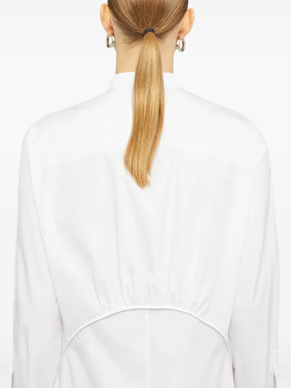 Jil Sander シャツドレス | ホワイト | FARFETCH JP