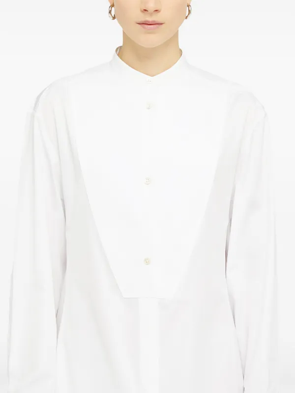 【送料関税込み】JIL SANDR コットン シャツ ドレス ホワイト Jil Sander コットン シャツドレス | ホワイト | FARFETCH JP