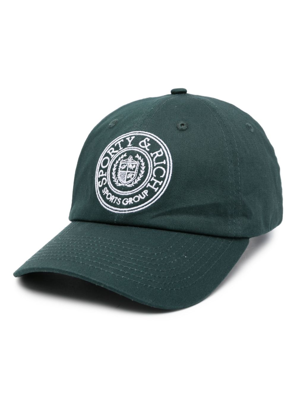 Sporty & Rich Connecticut Crest Cap - Farfetch