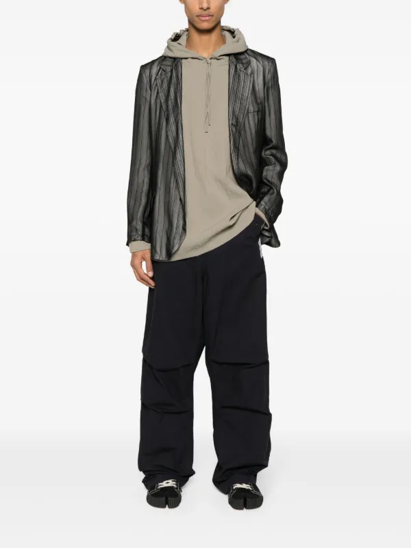 Maison MIHARA YASUHIRO ワイドパンツ | ブルー | FARFETCH JP