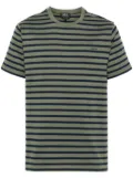 A.P.C. Emilien striped cotton T-shirt - Green