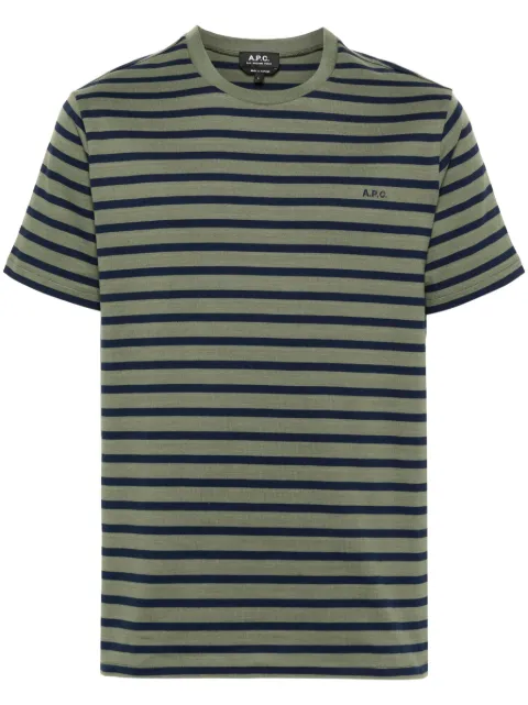 A.P.C. stribet Emilien T-shirt