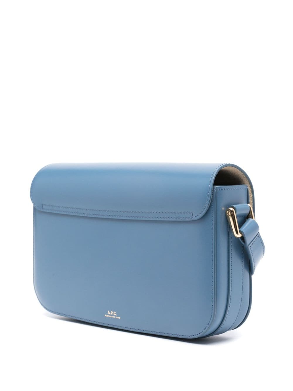 Shop Apc Grace Shoulder Bag In Blau