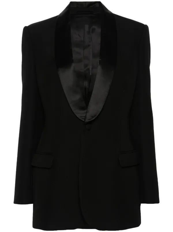 【関税込み】WARDROBE.NYC ブラック ダブルブレスト コート WARDROBE.NYC ウィメンズ ダブルコート通販 - FARFETCH