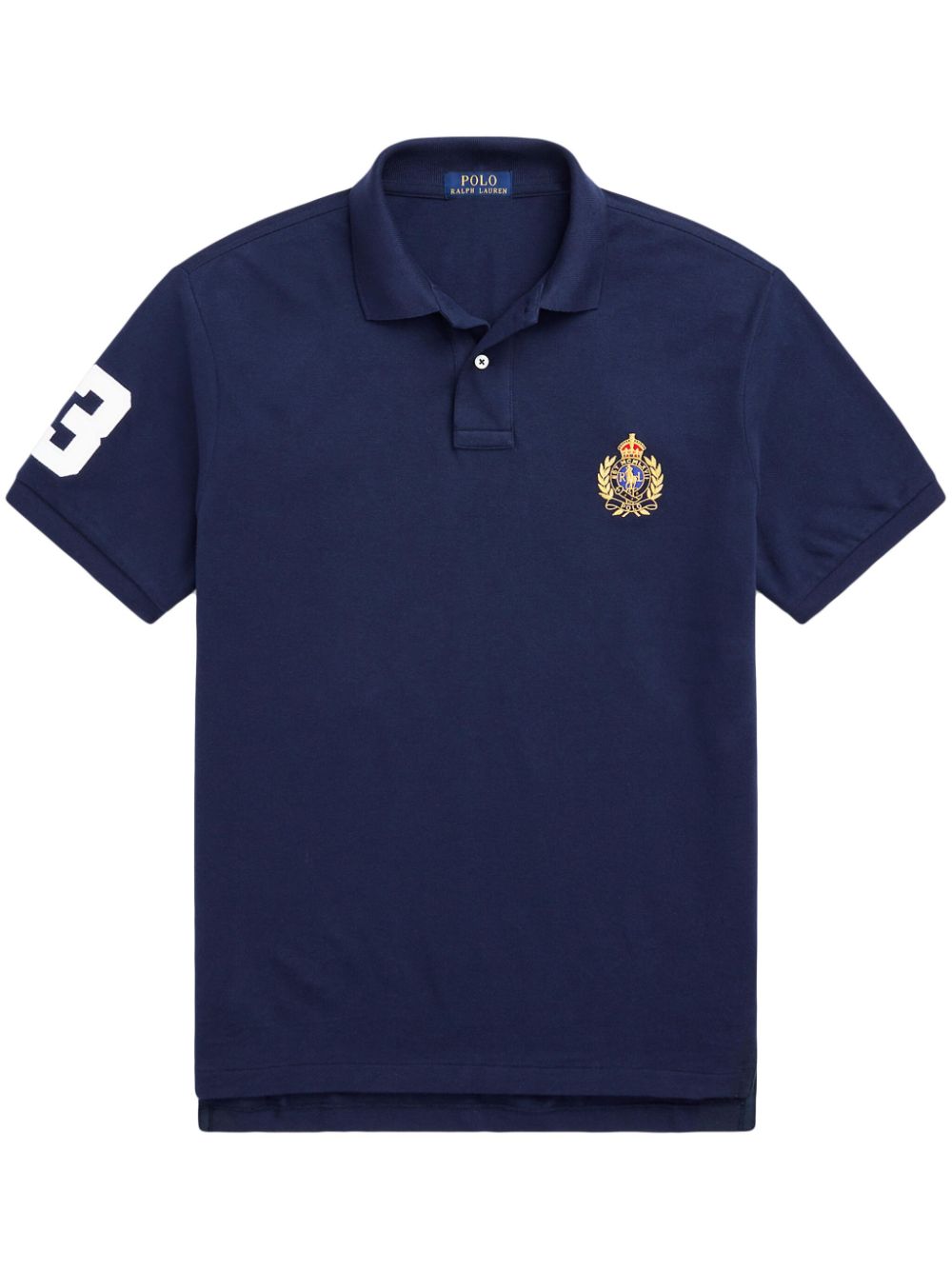 Polo Ralph Lauren Poloshirt mit Polo Pony-Stickerei - Blau