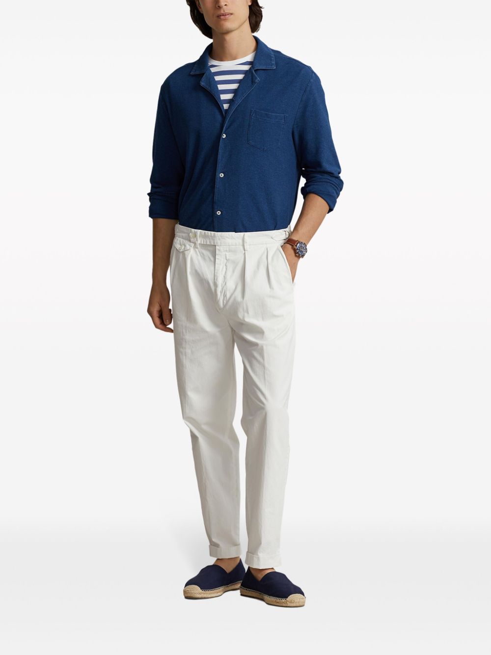 Polo Ralph Lauren pleat-detail cotton trousers Men