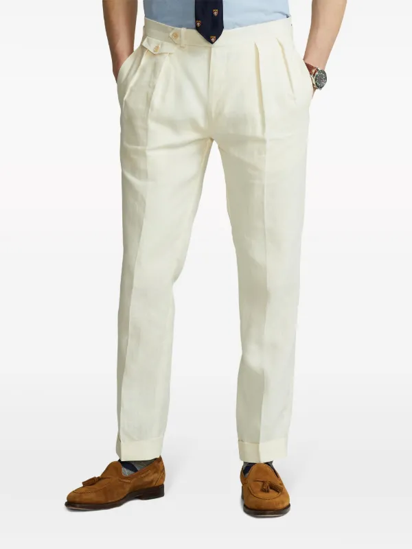 Polo ralph clearance lauren linen pants