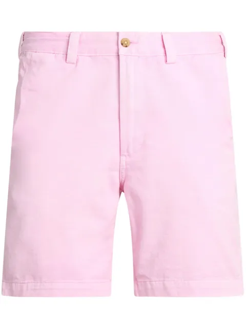 Polo Ralph Lauren mid-rise cotton shorts