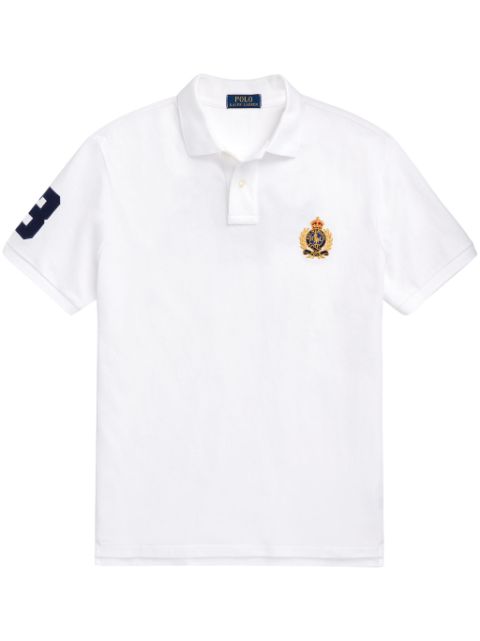 Polo Ralph Lauren Triple Pony-embroidered cotton polo shirt Men