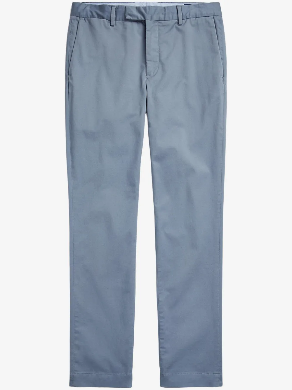 Polo Ralph Lauren logo-tag twill straight-leg trousers | Blue | Image 1