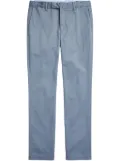 Polo Ralph Lauren logo-tag twill straight-leg trousers - Blue