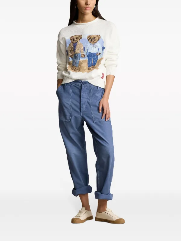 Polo Ralph Lauren Ralph ＆ Ricky Bear プルオーバー | ホワイト