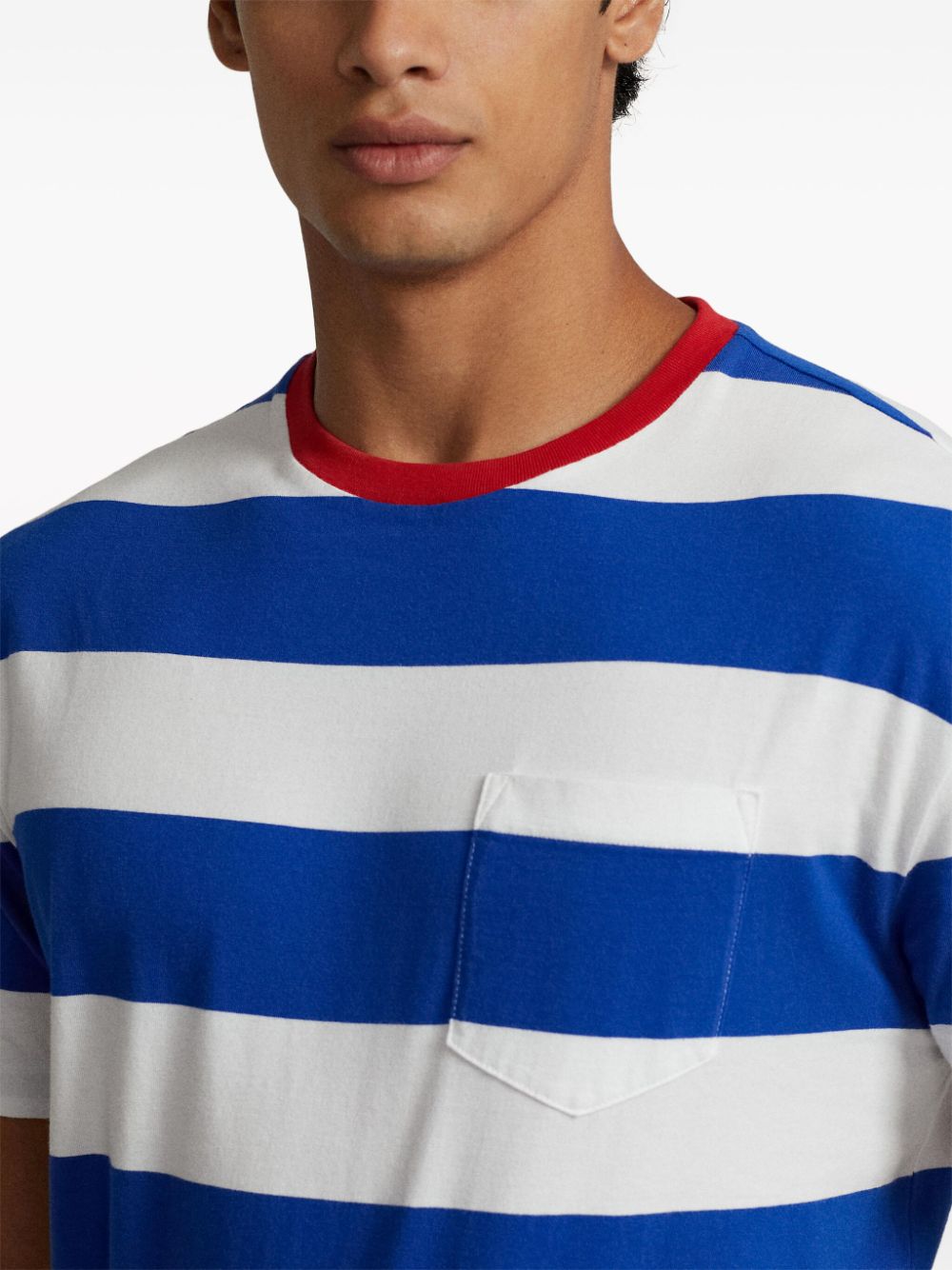 Polo Ralph Lauren stripe-pattern cotton T-shirt Men