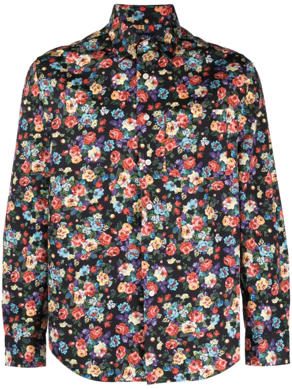 floral cotton shirt