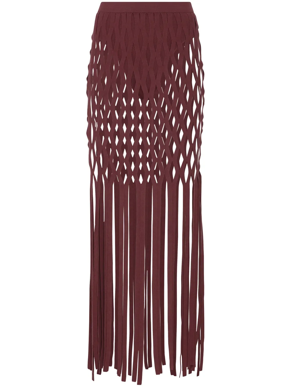 LAPOINTE Fringed Skirt Farfetch