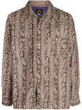 Needles paisley-print button-up shirt - Brown