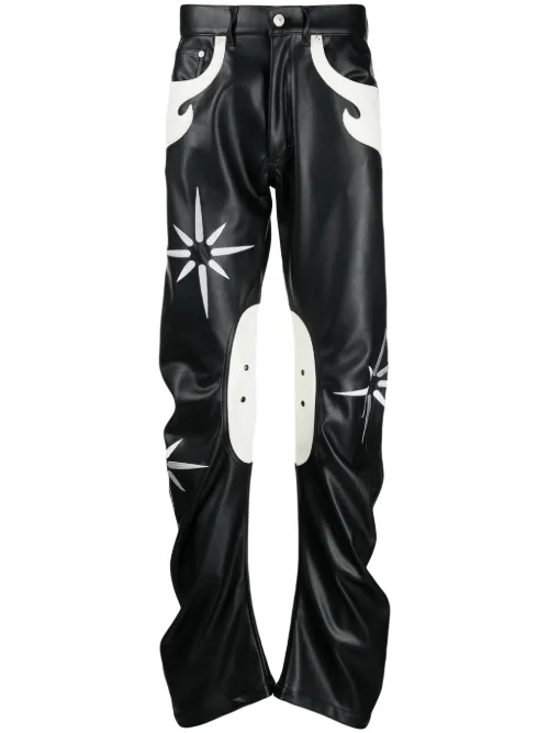Pantalon droit Flower Rider - KUSIKOHC - Modalova