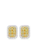 HYT Jewelry yellow gold diamond earrings