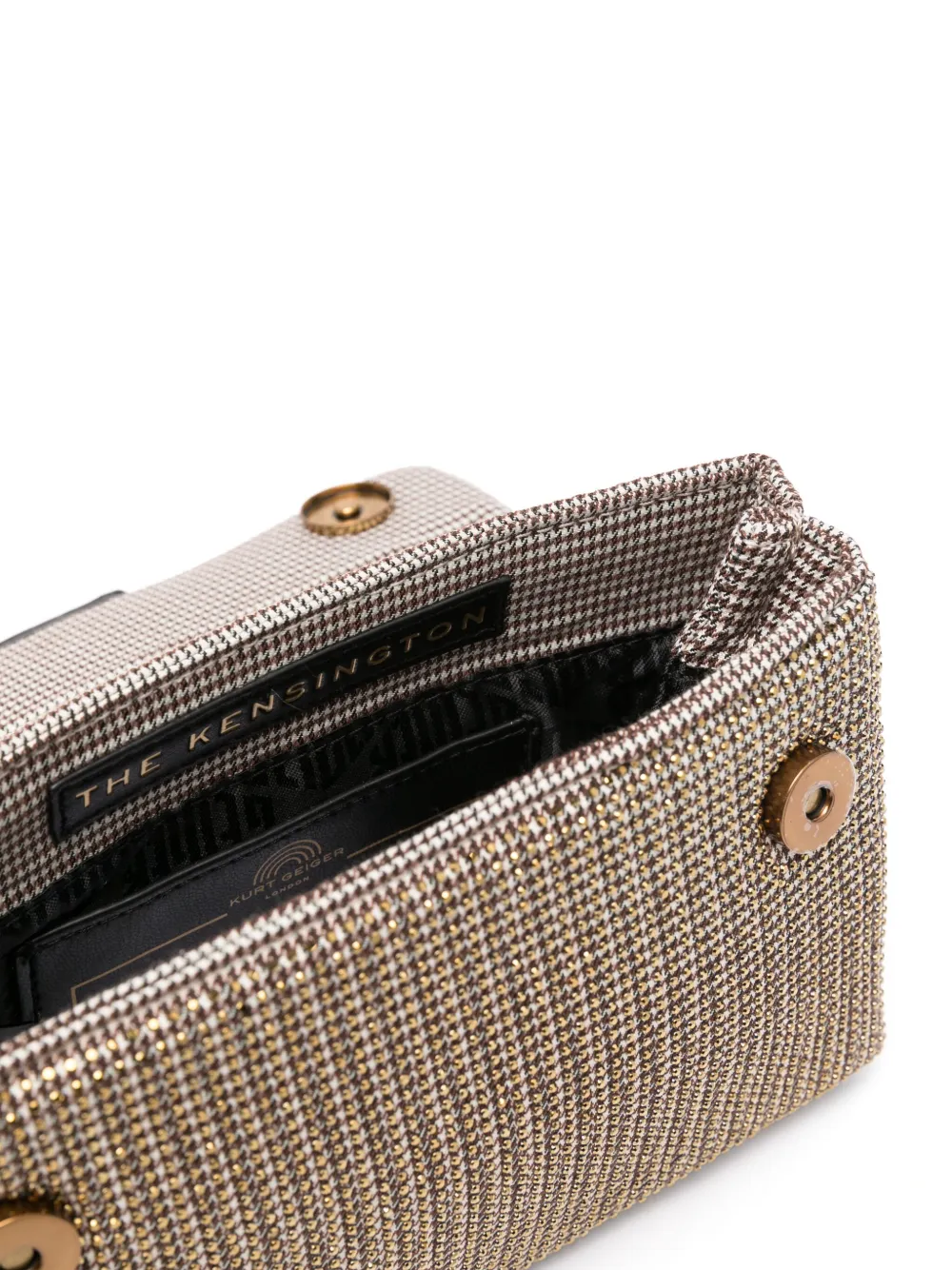 Kurt Geiger London Kensington mini crossbodytas Goud