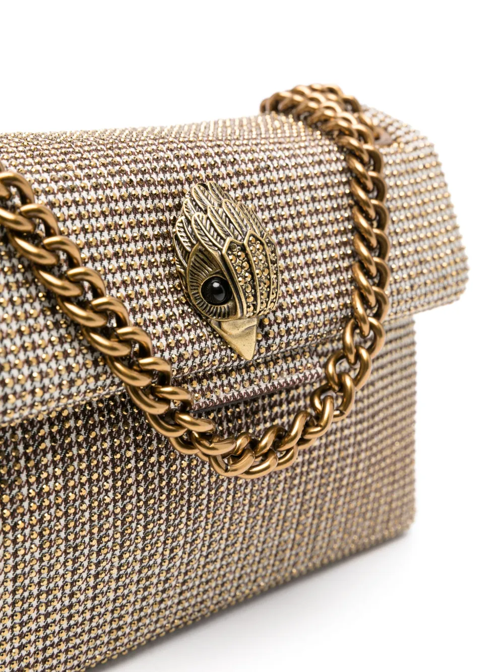 Kurt Geiger London Kensington mini crossbodytas Goud